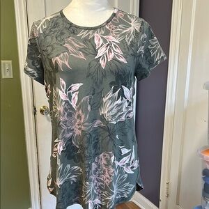 J. Jill Progress Shirttail Tee